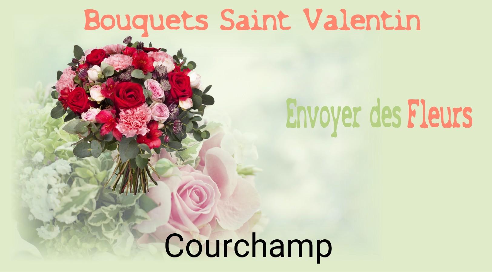 Roses de Saint-Valentin livrées à Courchamp